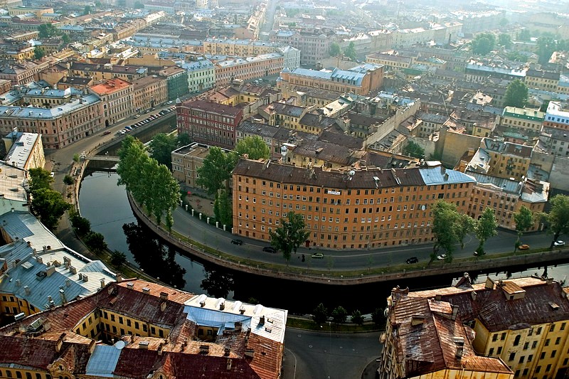 Griboedov Canal in St. Petersburg, Russia Griboedov Canal in St. Petersburg, Russia